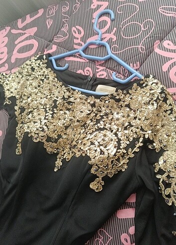 42 Beden Abiye l/xl uyumlu 42 beden balık model kuyruklu