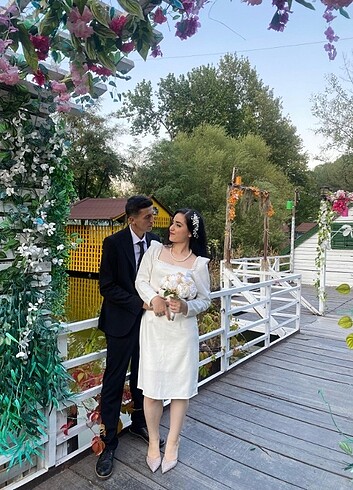m Beden Nikah elbisesi 
