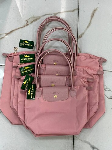 Longchamp pembe