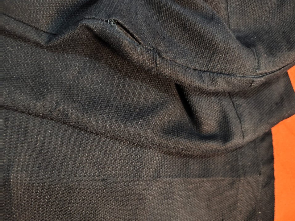 Drapeli Siyah Midi Hamile Eteği - Görsel 4