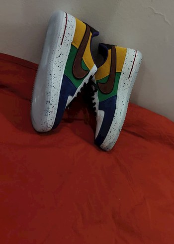 Renkli Bağcıklı Kadın Spor Ayakkabı - Görsel 2