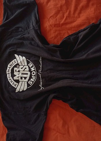 Siyah Erkek Tişört Siyah Baskılı - Görsel 2