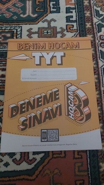  Beden Renk Tyt deneme 1 tanr ayt var 5 tane