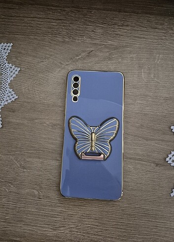 Samsung A70 telefon kılıfı mor
