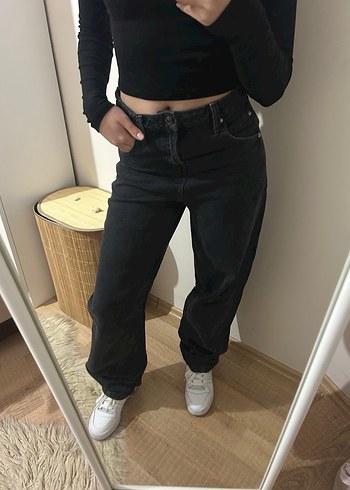 bershka baggy pantolon - Görsel 2