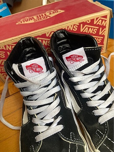 37 Beden siyah Renk Vans Old-Skool Bilekli Ayakkabı