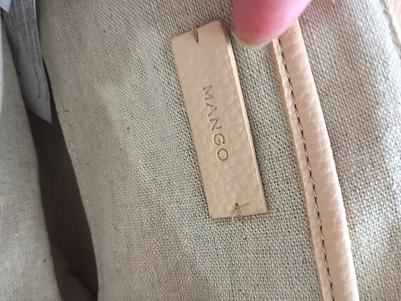 Beden ten rengi Renk Mango pudra askılı çanta
