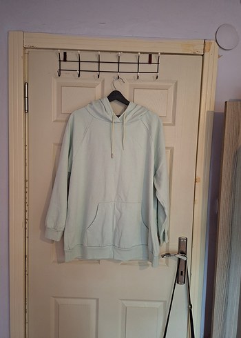 Gri Kapüşonlu Kadın Sweatshirt
