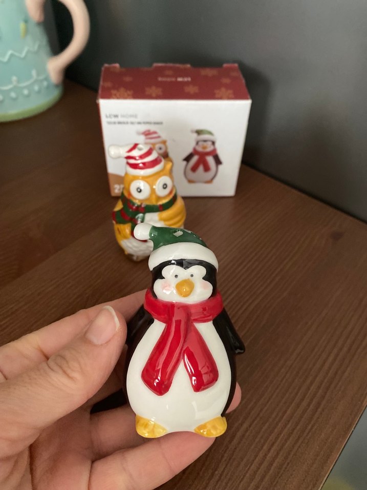 LCW Home  Baykuş ve Penguen tuzluk - Görsel 3