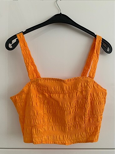 Askılı Crop Bluz