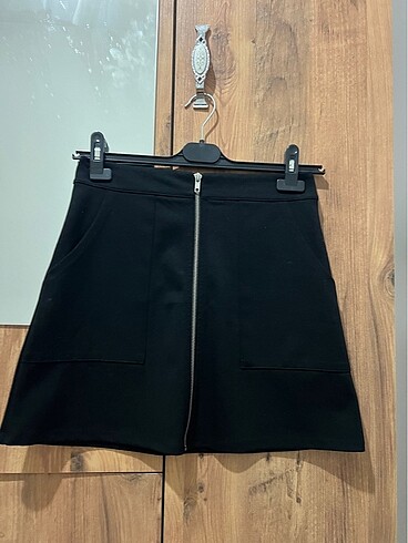 H&M ful fermuarlı etek