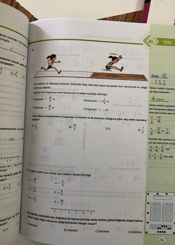 6. Sınıf gezegen soru bankasi seti - Görsel 3