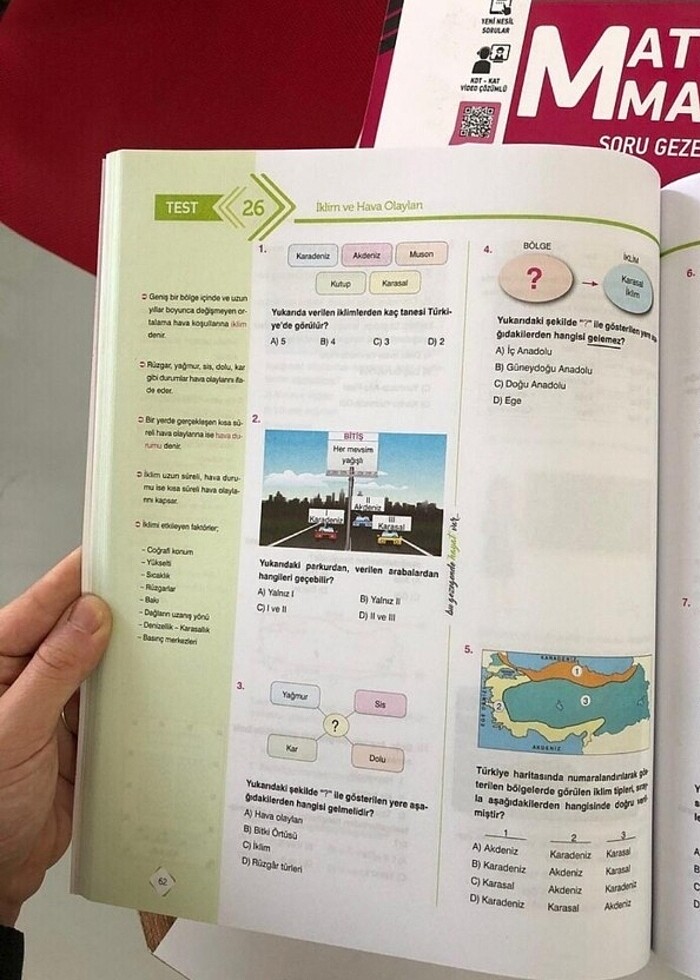 6. Sınıf gezegen soru bankasi seti - Görsel 4