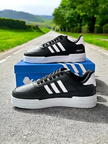 Adidas Dassler Siyah-Beyaz Sneaker-No 38