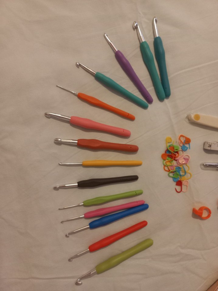 Bej Fermuarlı Amigurumi tığ kqnca seti - Görsel 2