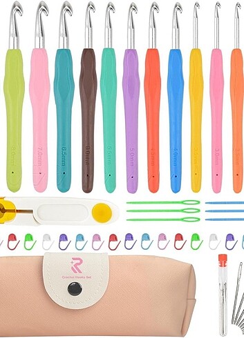 Tığ kanca seti 54 parça - Görsel 2