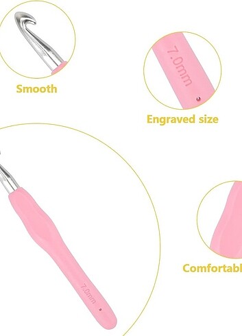 Tığ kanca seti 54 parça - Görsel 8