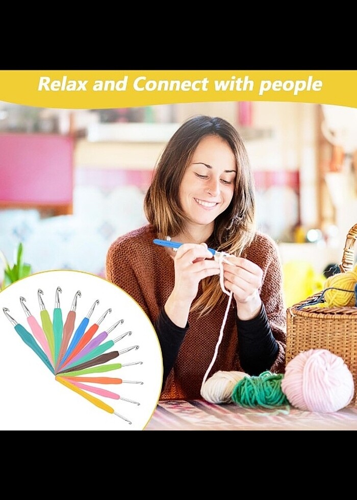 Tığ kanca seti 54 parça - Görsel 5