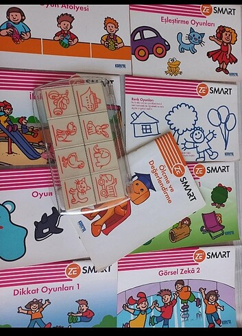 Beden Zekare smart görsel dikkat seti 2-4 yaş