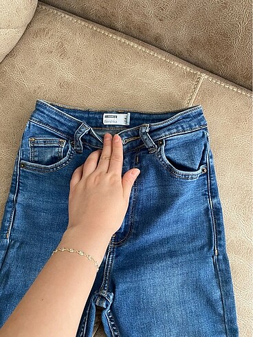 34 Beden mavi Renk Berşkha pantolon
