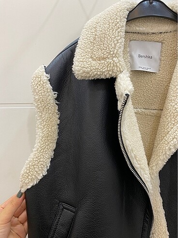m Beden Bershka Kürklü Yelek