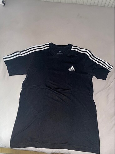 adidas 3 stripe tee