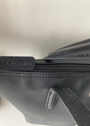  Beden Lacoste Siyah Orijinal çanta