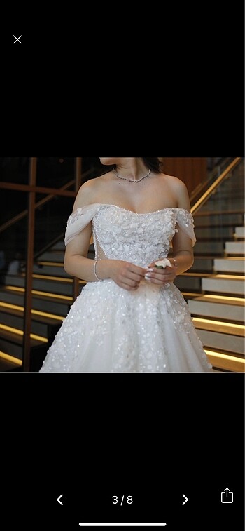 m Beden NS SPOSA GELİNLİK
