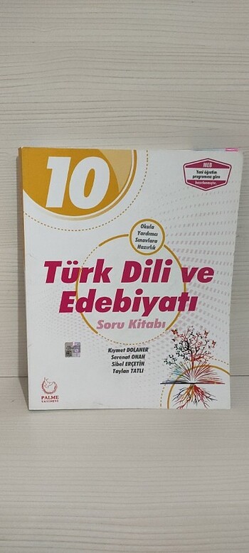 10. Sınıf palme türk dili ve edebiyatı soru bankası x kitap alış