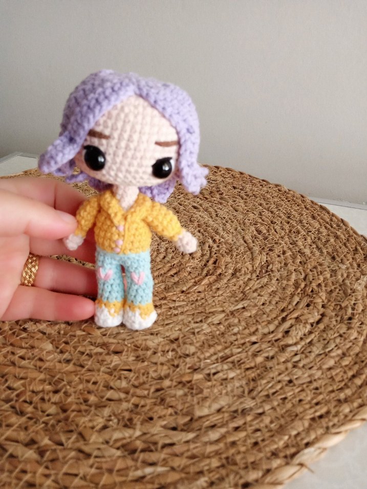 12 cm roman bebek - Görsel 2