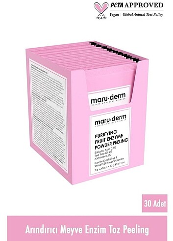 Maruderm peeling 