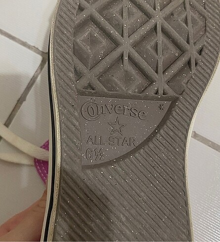 39 Beden Converse All Star Pembe Orijinal