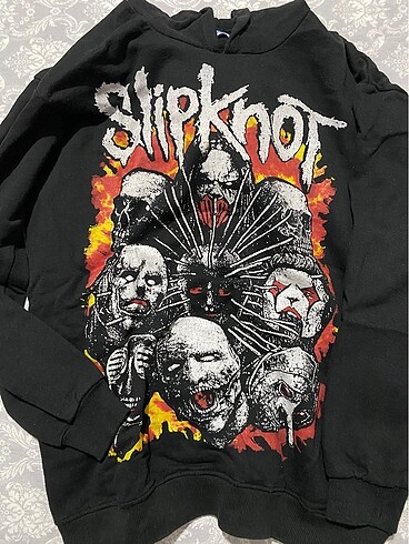 oversize metal gothic sweatshirt