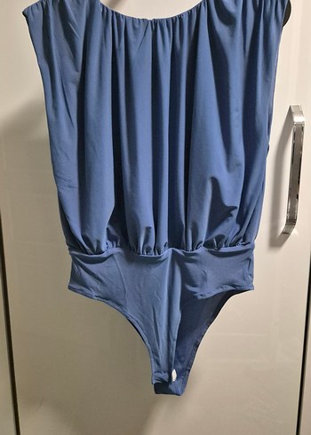 Trendyol & Milla Mavi Kolsuz Kadın citcitli body