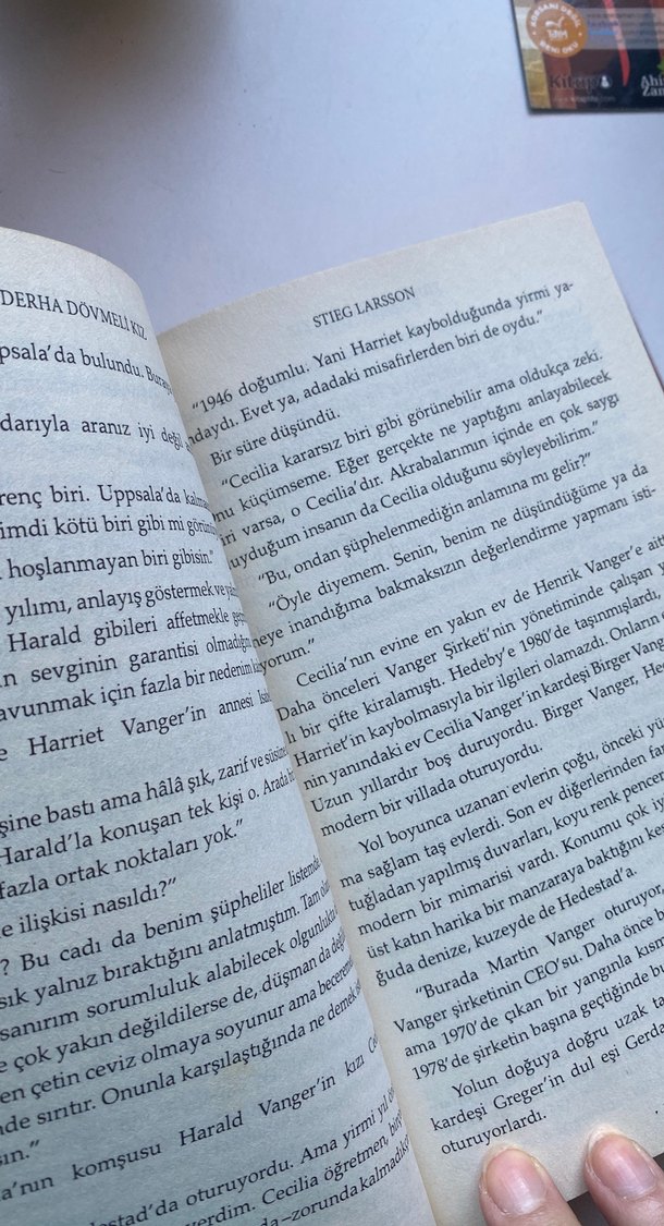 Ejderha Dövmeli Kız - Stieg Larsson - Görsel 4