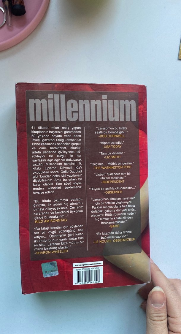 Ejderha Dövmeli Kız - Stieg Larsson - Görsel 3