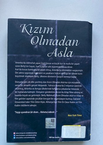 Kızım Olmadan Asla - Betty Mahmudi - Görsel 2