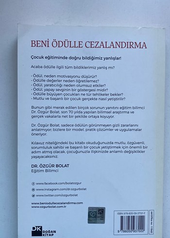 Beni Ödülle Cezalandırma - Dr. Özgür Bolat - Görsel 2