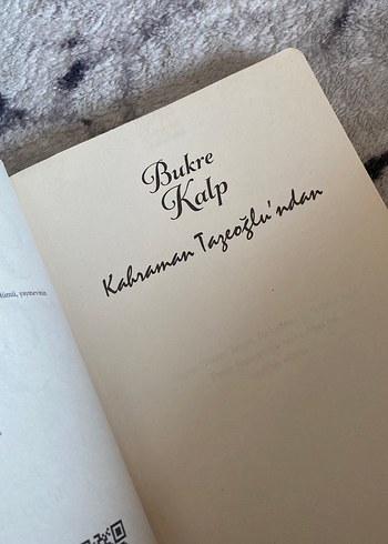 Bukre Kalp - Kahraman Tazeoğlu Roman - Görsel 3