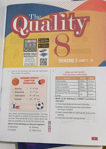 Wow English LGS 8. Sınıf Deneme Kitabı 520 Soru