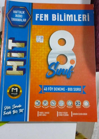HIT Fen Bilimleri 8. Sınıf Deneme Kitabı