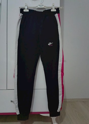 Nike Siyah Pembe Spor Rahat Kesim Esofman