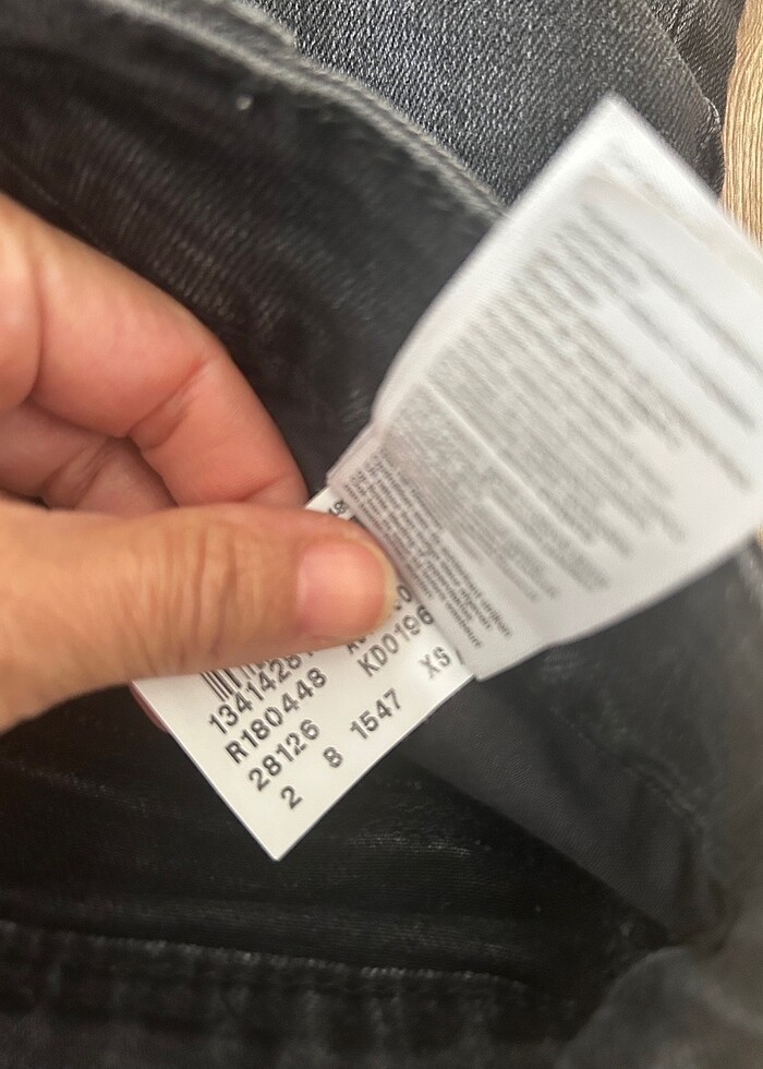 Mavi jeans etek - Görsel 2