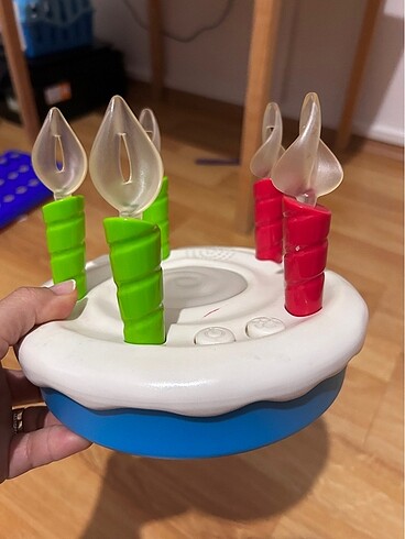 Diğer Hasbro doğumgünü oastası ışıklı üflemeli