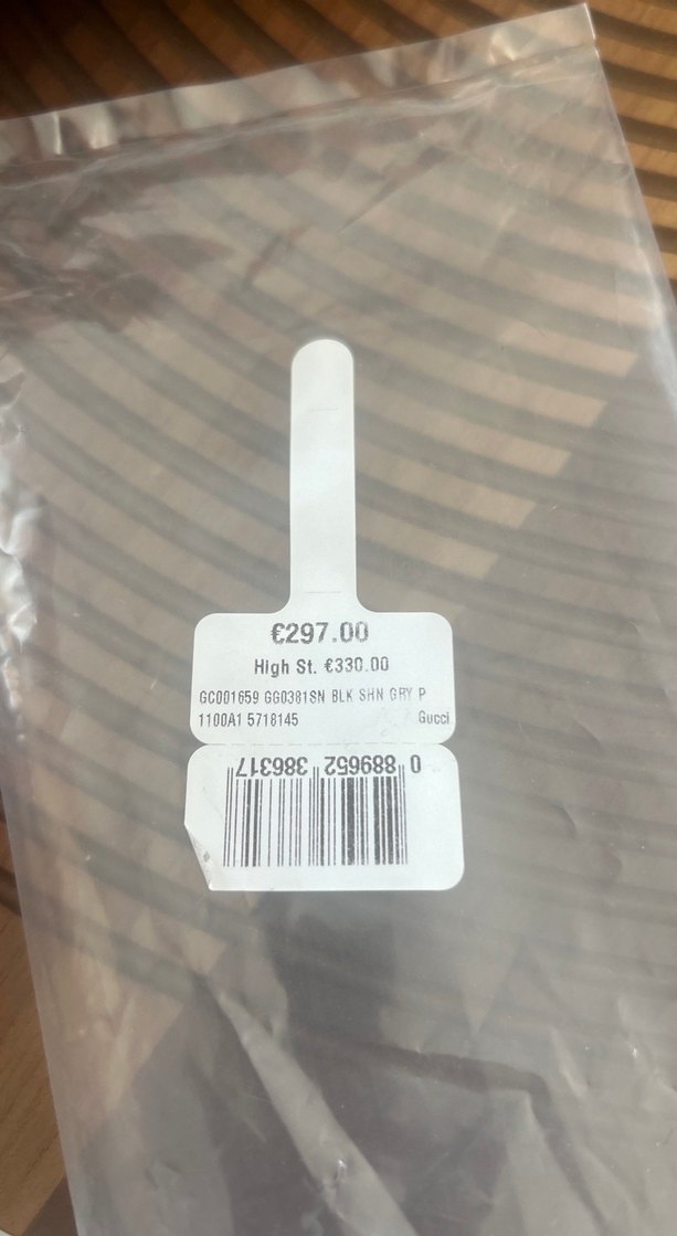 Siyah Gucci erkek Güneş Gözlüğü - Görsel 3