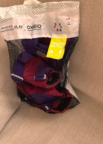 Pembe Renkli Biker Kask ve koruyucu set xs bedenn - Görsel 3