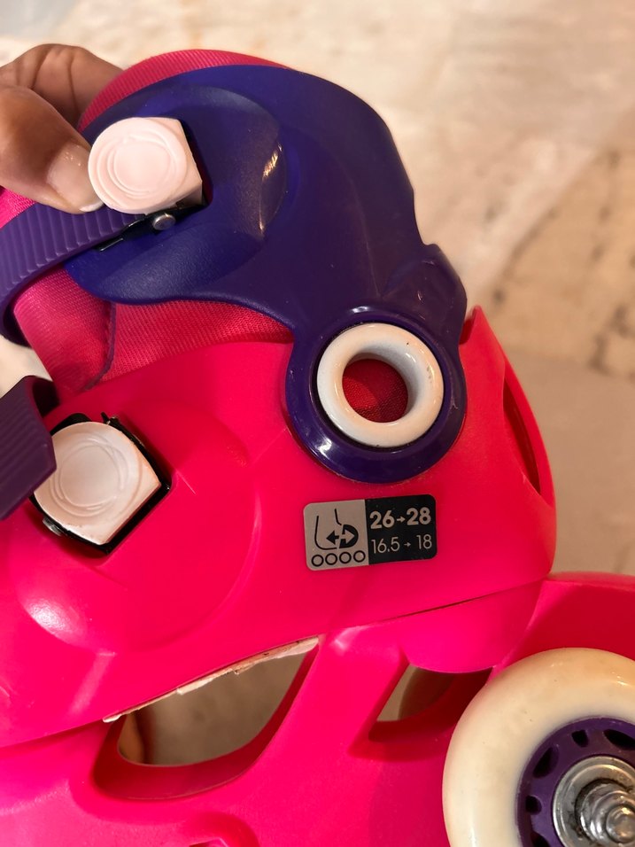 Çocuk Patenleri, Pembe ve Canlı Renkler - Görsel 5