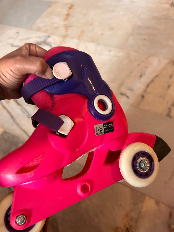 Çocuk Patenleri, Pembe ve Canlı Renkler - Görsel 4