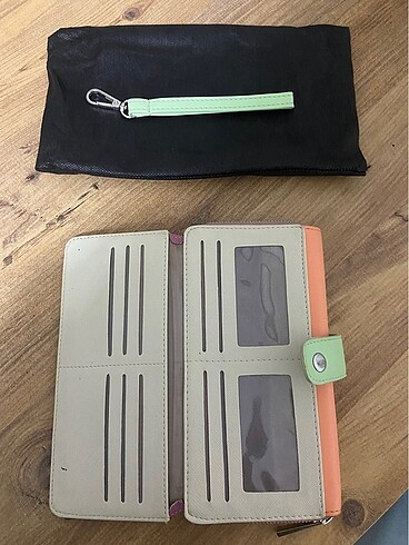 Renkli büyük cüzdan - Görsel 5