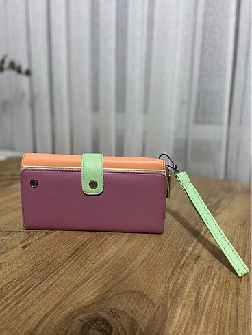 Renkli büyük cüzdan - Görsel 6